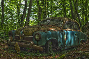 epave automobile